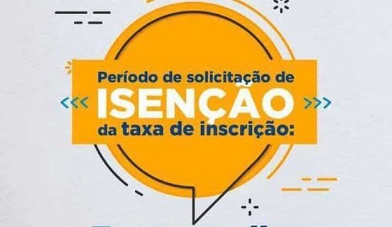 Isenção Enem 2022 - como pedir